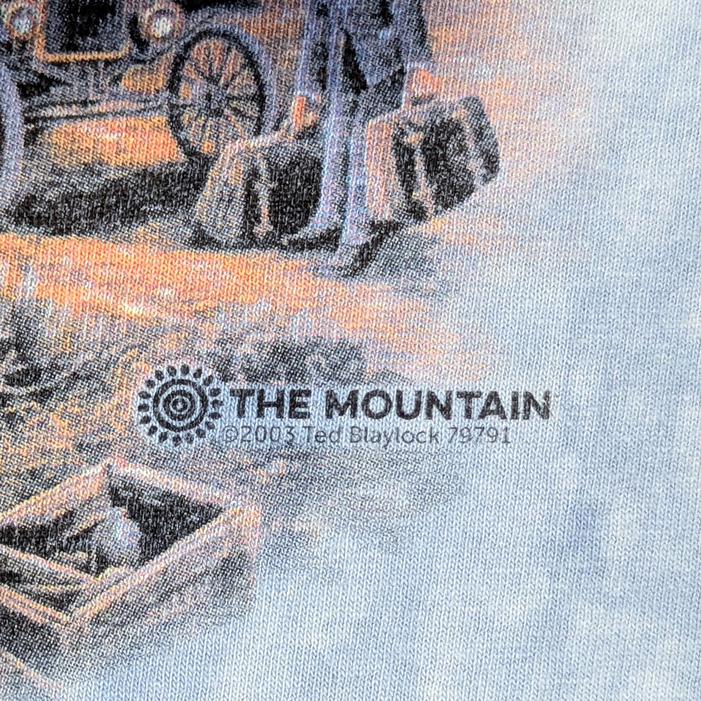 The Mountain Blue Graphic T-Shirt - Picture 4 of 8